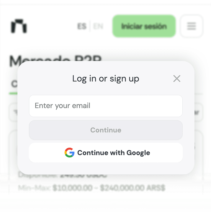 Sign in with your email
